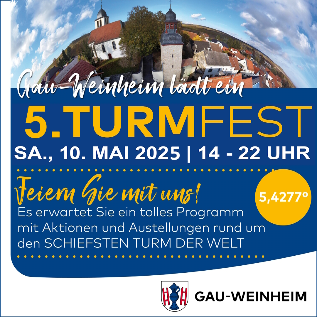 Das Turmfest - Am Schiefsten Turm der Welt